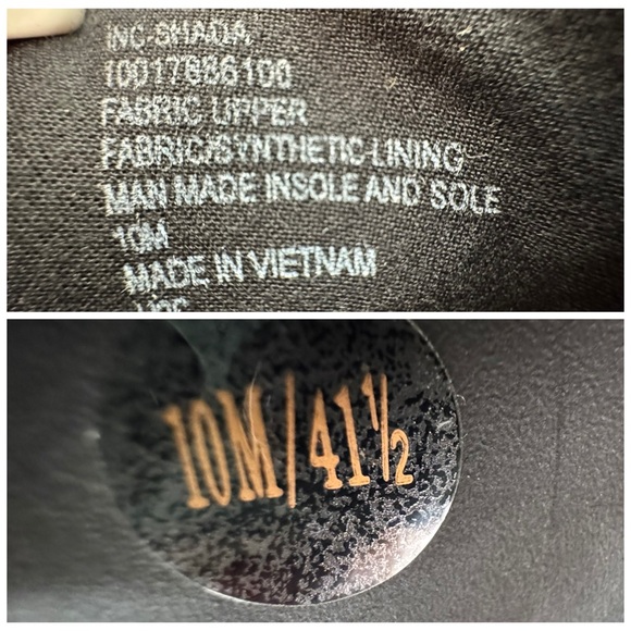 INC black rhinestone embellished boots size 10 - Picture 7 of 9